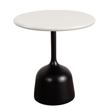 Glaze Side Table, Aluminium - Sand, Lava grey