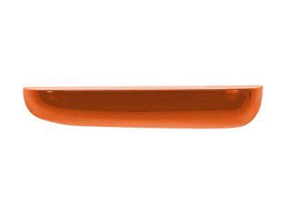 Corniches Wall Shelf, Big (H 8,6 x B 45,5 x T 21,9 cm), Orange