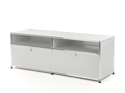 USM Haller TV Sideboard, Light grey RAL 7035