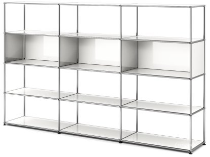 USM Haller Living Room Shelf XL, Pure white RAL 9010