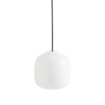 Buoy Glass Pendant Lamp, Ø 20 cm, Anthracite blue