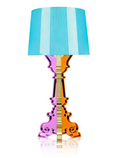 Bourgie Table Lamp, X3-multicoloured light blue