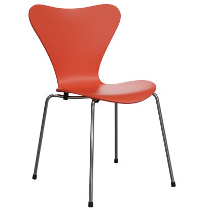 Series 7 Chair Verner Panton 100 Edition, Orange