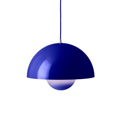 Flowerpot VP7 Pendant Lamp, Cobalt blue