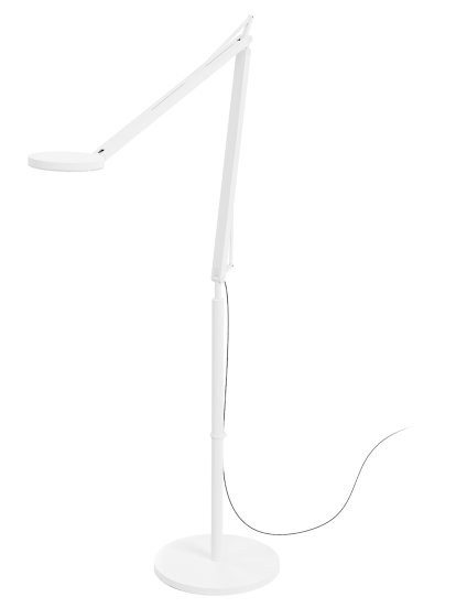 John Floor Lamp, White