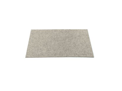 Felt Coasters for USM Haller Shelf, 50 x 35 cm, Without upholstery, Light grey melange (warm)