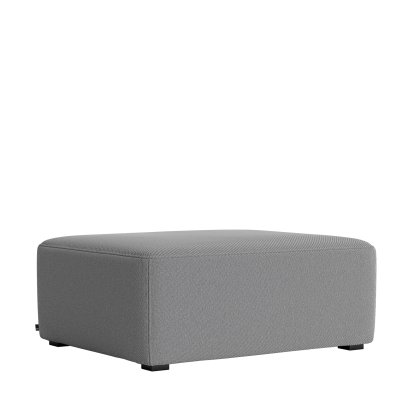 Mags Ottoman, W 79 x D 96 cm, Steelcut Trio 133 - light grey