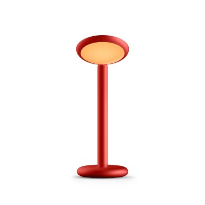 Parrot Table Lamp, Red