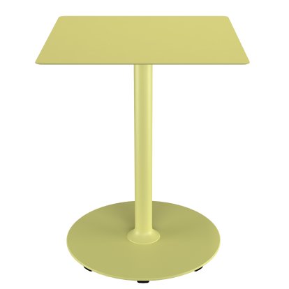 Pico Table, Lemon zest, Square (60 x 60 cm), Round
