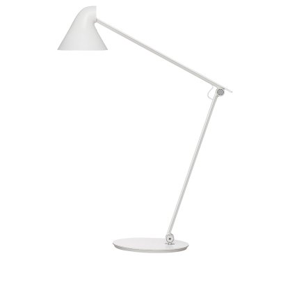 NJP Table Lamp, White, Base