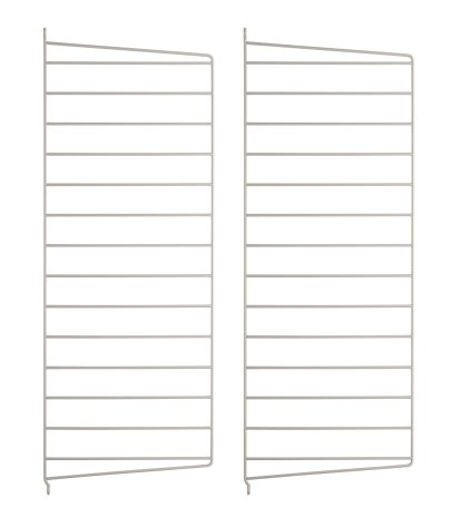 String System Wall Panel, Set of 2, 75 x 30 cm, Beige