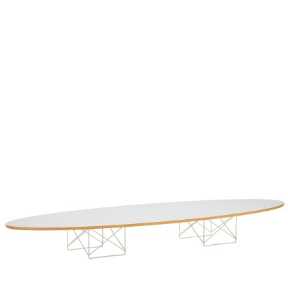 Elliptical Table ETR, White / powder-coated white