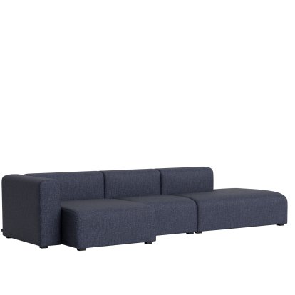 Mags Sofa Combination 4, Left armrest, Overlap 03 - dark grey