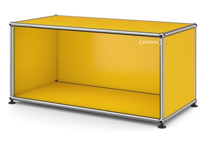 USM Haller Lowboard M open, Golden yellow RAL 1004