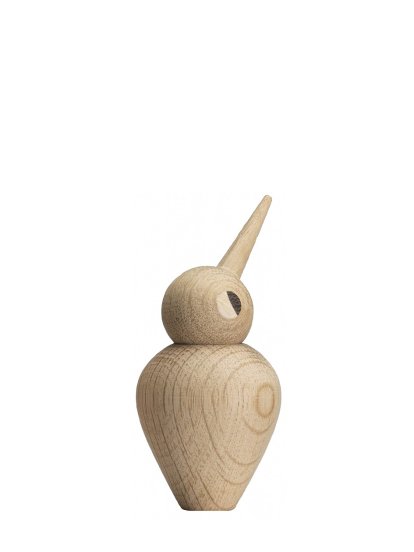 Bird Wooden Figure, Small, Natural oak