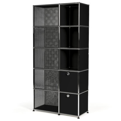 USM Haller wardrobe type 3, Graphite black RAL 9011