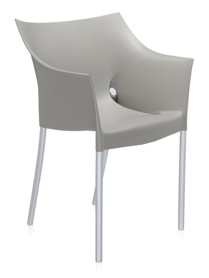 Dr. NO Chair, Medium Warm Grey