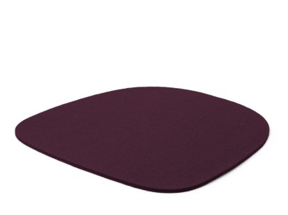 Seat Pad for 214, Without upholstery, Aubergine