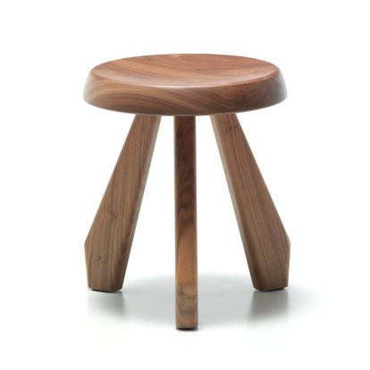 Tabouret Méribel Stool, American Walnut