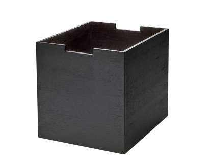 Cutter Box, Black lacquered oak