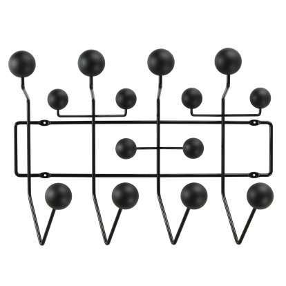 Hang It All Rack, Black: Balls ash black, matt