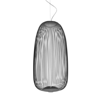 Spokes Pendant Lamp, Ø32,5 cm, Graphite grey, Not dimmable