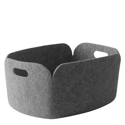 Restore Storage Basket, L 48 cm × W 35 cm, Grey