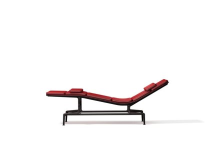Soft Pad Chaise ES 106, Leather Standard red