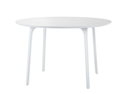 First Table Outdoor, Ø 120 cm, White