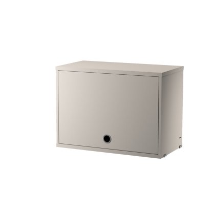 String System Cabinet With Flip Door, W 58 cm / Beige