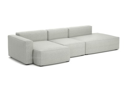 Mags Soft Sofa Combination 4, Left armrest, Hallingdal - white/grey