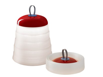 Cri Cri Table Lamp, Red