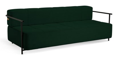Daybe Sofa Bed, With armrest, Reflect 994 - dark green