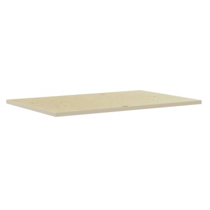 Table Top Really Kvadrat for Eiermann Table Frames, Cotton cream, 140 x 80 cm