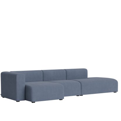Mags Sofa Combination 4, Left armrest, Linara 198 - blue