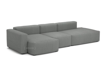 Mags Soft Sofa Combination 4, Left armrest, Steelcut Trio - light grey