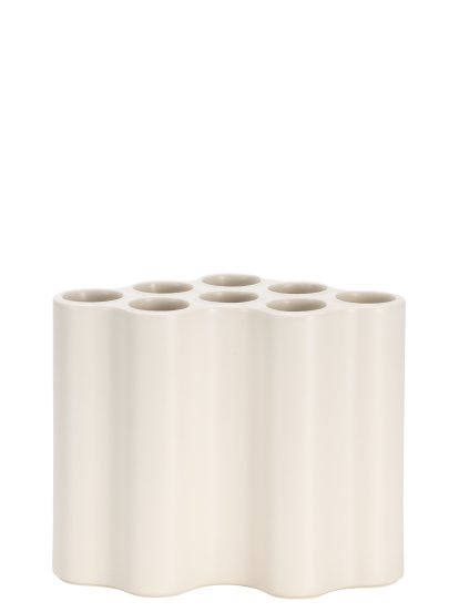 Nuage Vase, Nuage medium, Ceramic, Ivory, matt finish