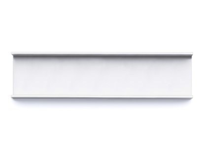 Tray Meterware, Deep (5 cm), signal white, Without insert