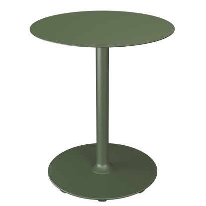 Pico Table, Olive green, Square (60 x 60 cm), Round