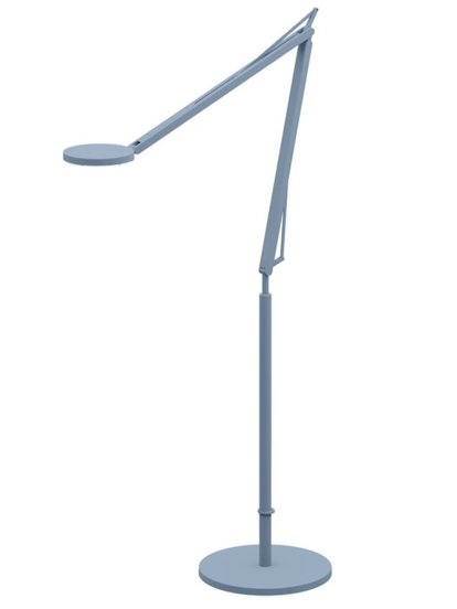 John Floor Lamp, Light blue