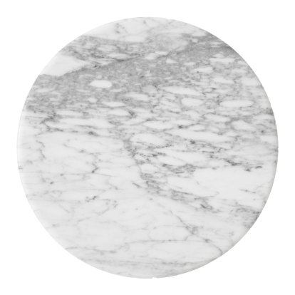 Marble Top for the Wire Stool, Bianco Carrara