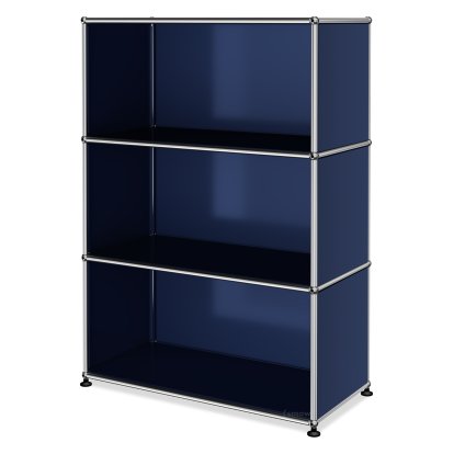 USM Haller Highboard M open, Steel blue RAL 5011