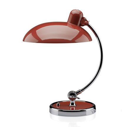 Kaiser Idell 6631-T Luxus Table Lamp, Venetian red