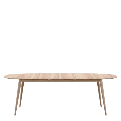 PLAYdinner Lamé Table, White oiled oak, L 180-230 cm