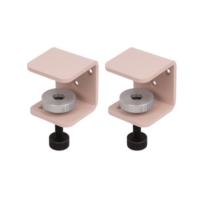 Tiptoe Clamp for Wall Shelves (Set of 2), TipToe x HEJU - Aurora pink