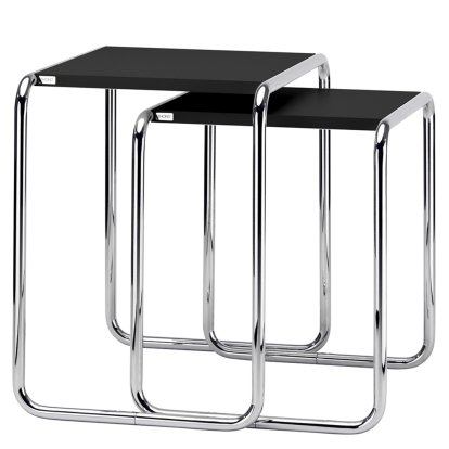 Set B 9 a + b, MDF deep black varnish