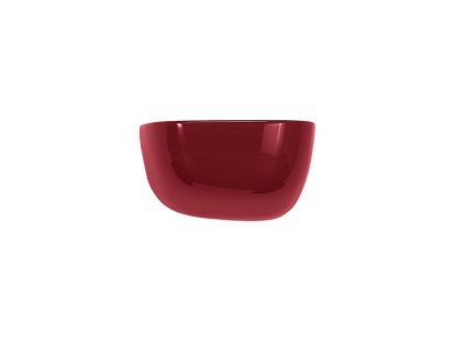Corniches Wall Shelf, Small (H 11,6 x B 21 x T 14,4 cm), Japanese red