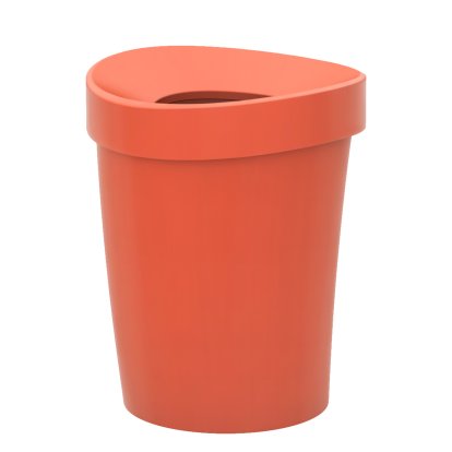 Happy Bin, L (H 37,5 x Ø 30 cm), Poppy red