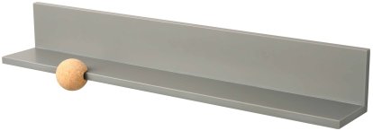 Straights, Wall shelf, Grey