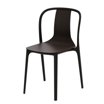 Belleville Chair Wood, Dark oak